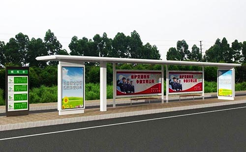 公交車(chē)候車(chē)亭 候車(chē)亭